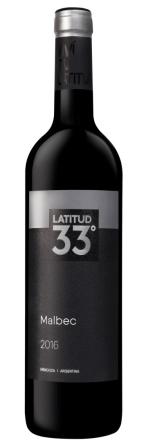 Latitud 33� Malbec 6x750cc.