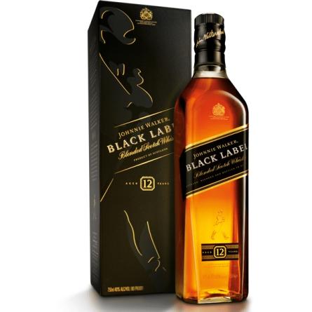 W. Johnnie Walker Black Label 12 a�os 1x1000cc.