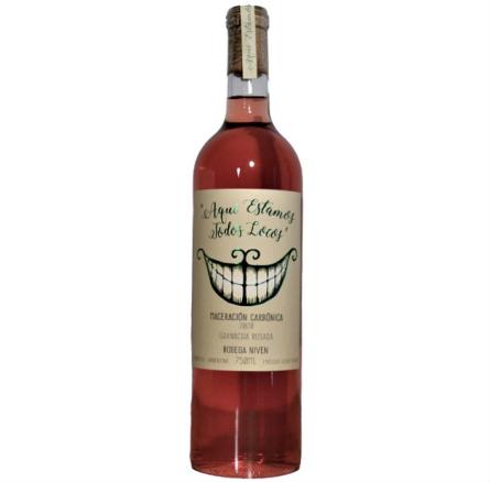 Aqu� Estamos Todos Locos Garnacha Rosado Maceraci�n Carb�nica 4x750cc.