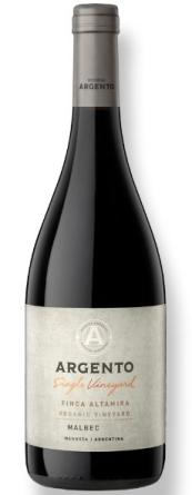 Argento Single Vineyard Altamira Malbec Org�nico 6x750cc.