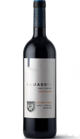 Lamadrid Gran Reserva Cabernet Franc 6x750cc.