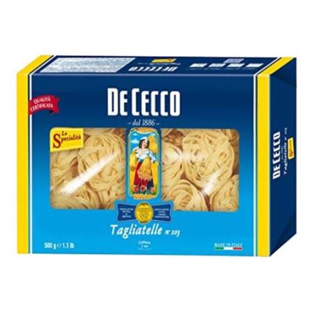 De Cecco Tagliatelle Nidos S�mola 1x500grs. Origen Italia.